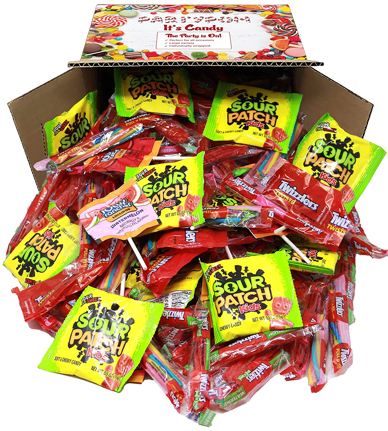 Sweet candy mix box